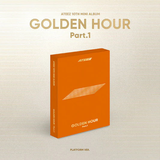 ATEEZ - 10TH MINI ALBUM [GOLDEN HOUR : Part.1] PLATFORM Ver.