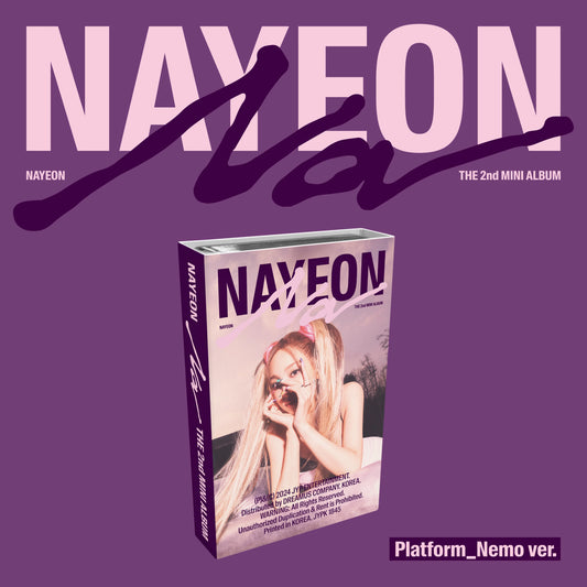 NAYEON (TWICE) - 2ND MINI ALBUM [NA] PLATFORM_NEMO Ver